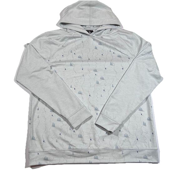 Jack + Sage Other - Jack + Sage Ski Themed Hooded Shirt Mount Sunapee Men's Medium